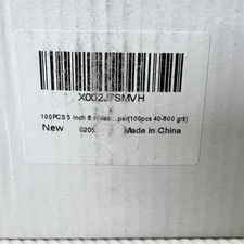 5in Sanding Discs 40-600 Grit Hook Loop 8-Hole Orbital Sander Paper Sandpaper