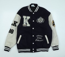 LKOD Herren Bomberjacke Jacke blau Größe M ...