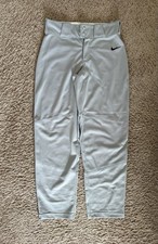 Nike Vapor Select Baseball Pants Gray Youth - Size Medium - Worn Once