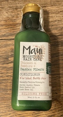 Maui Moisture Thicken & Restore + Bamboo Fibers Strengthening Conditioner 13 Oz
