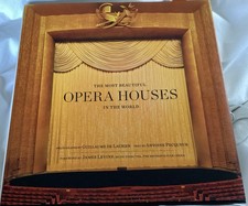 The Most Beautiful Opera Houses in the World  Hardback Book Pecqueur