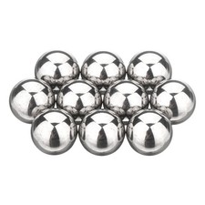 10Pcs 7/16" Bearing Balls, 440C Stainless Steel G10 Precision Mirror Polished