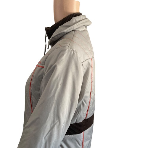 Volcom Winter Hill Jacket Coat Youth Medium Light Weight Gray Full Zip - Picture 8 of 13