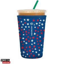 JavaSok Iced Coffee Cold Soda Insulated Neoprene Cup Sleeve Starry Splendor...