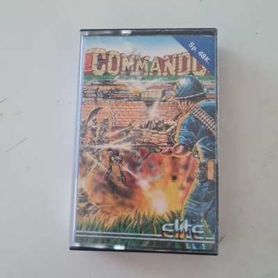 COMMANDO - ZX SPECTRUM 48K - ELITE SYSTEMS LTD 1985 - mit Anleitung 