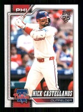 2026 Topps #17 Nick Castellanos Philadelphia Phillies 63710