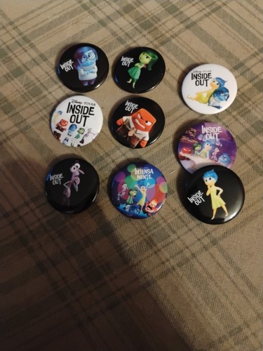 Lot Of 9 Disney Pixar Inside Out Pins | eBay