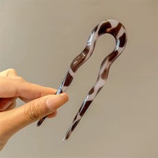 Women U Shaped Hairpin French Style Hair Pin Hair Stick Hair Fork Stick Pins NEW