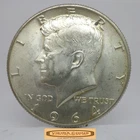 1964 Kennedy Silver Half Dollar, 90% Silver - #C59767NQ