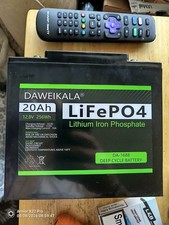 New LiFePO4 20ah Battery 12V Lithium BMS