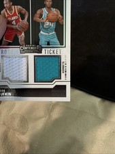 2023-24 Panini Contenders - Rookie Ticket Dual Swatches Brandon Miller, Kobe...