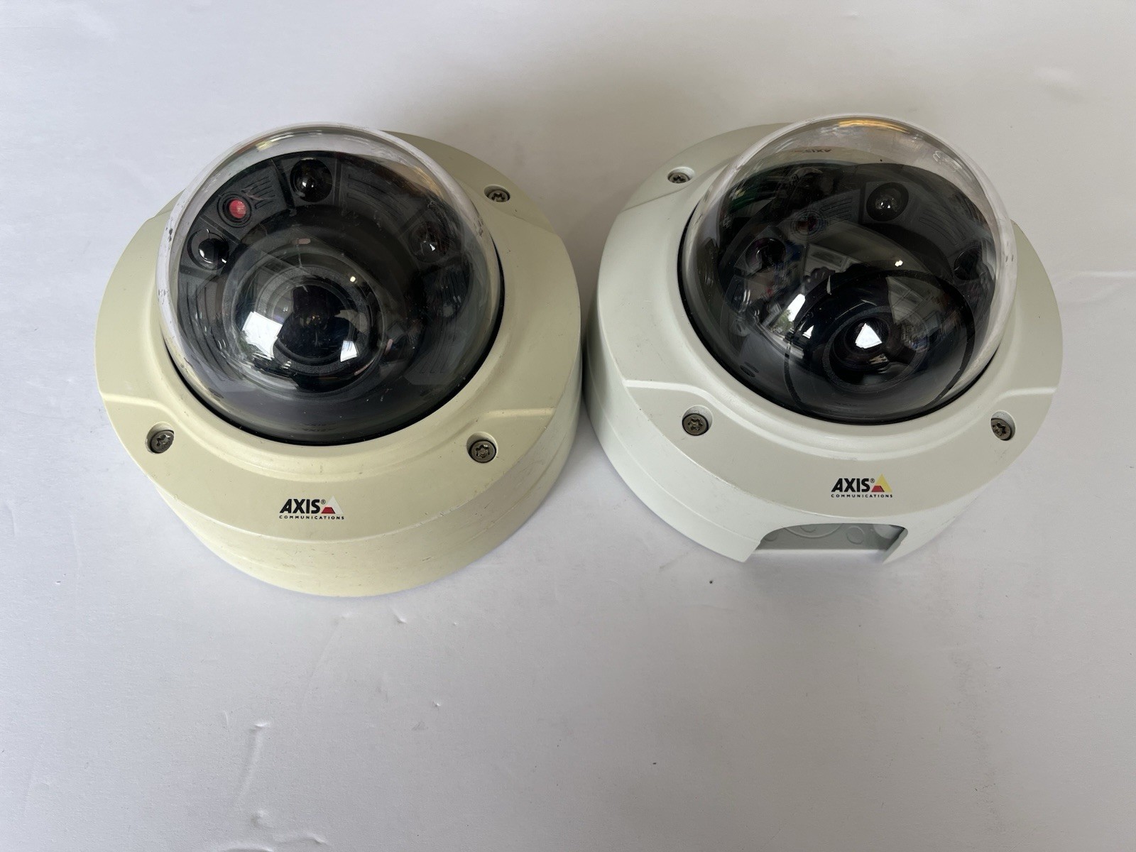 LOT OF 2 AXIS P3225-LVE MKII 0955-001 Network Dome Security Camera UNTESTED
