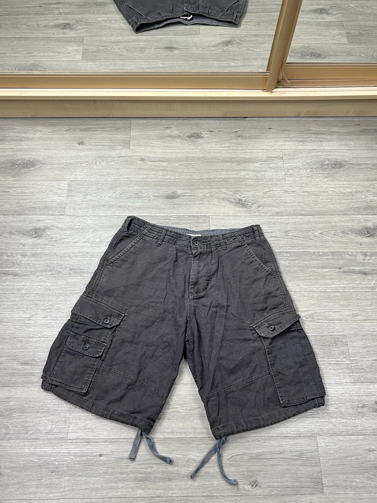 AllSaints Mens Cargo Shorts Size 30 Black Linen Cotton Blend Lightweight Summer
Opens in a new windo