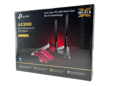 TP Link AX3000 Wi-Fi 6 Bluetooth 5.0 PCIe Adapter Archer TX3000E