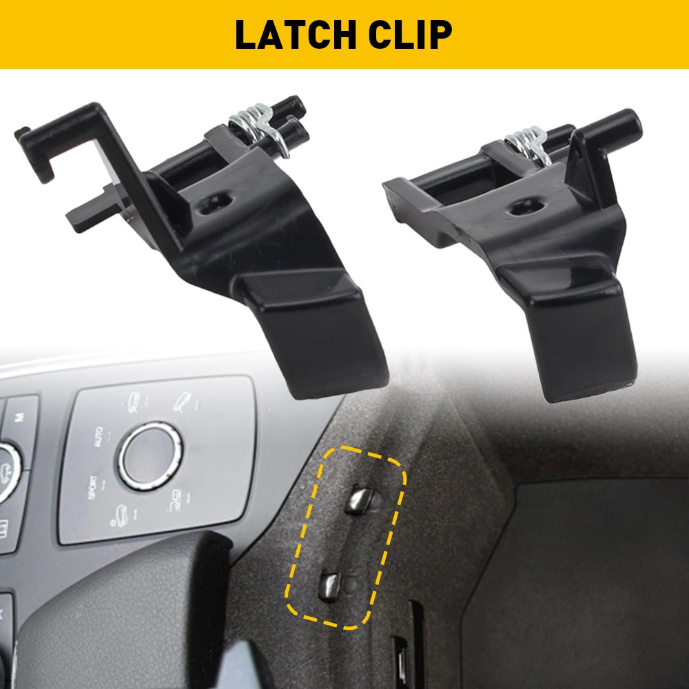 2X For Mercedes-Benz W166 W292 X166 GL Center Console Armrest Latch Clip L+R