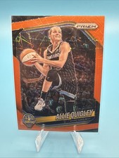 2025 Panini WNBA Prizm - Allie Quigley #80 - Orange Velocity Prizm