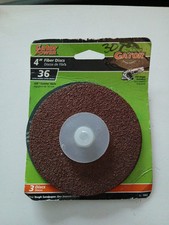 ALI INDUSTRIES Gator Finishing 3063 36 Grit Aluminum Oxide Fiber Discs (3 Pack),