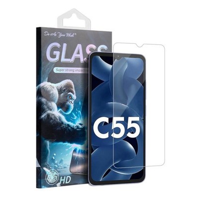 Transparente HD Hartglasfolie für Xiaomi Poco C55 - Vollständiger Schutz