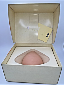 Amoena Breast Form Prosthesis Mastectomy 363 Tria Basic Sz 8 Avg Bra 42B READ