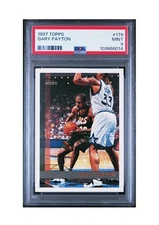 1997 TOPPS #179 GARY PAYTON PSA 9 MINT