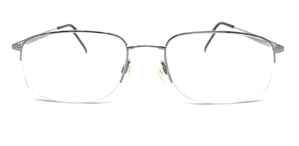 NEW FLEXON 606 LT GUNMETAL/SILVER AUTHENTIC EYEGLASSES 54-19-140 - Image 2 of 4