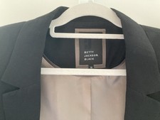 Betty Jackson Black Jacket  Size 16