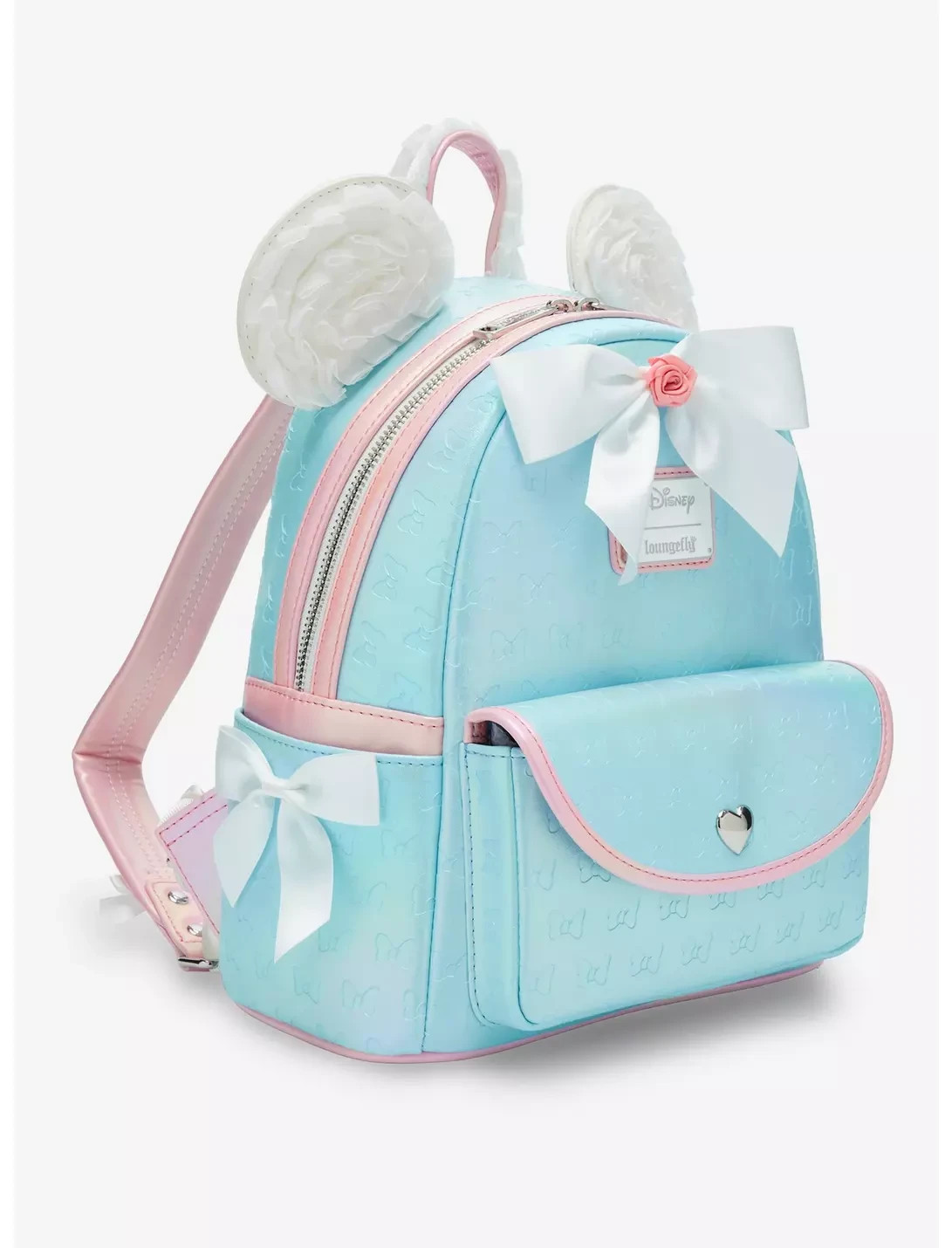 Loungefly Disney Minnie Mouse Ruffle Ears Mini Backpack — New With Tags