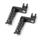 R-FIGHT Front 40mm Lowering Foot Pegs Black For BMW R1150GS 99 00 01 02 03