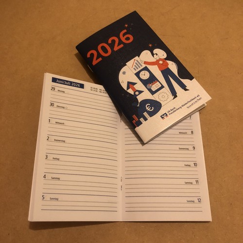 BADER TASCHENKALENDER 2026 * Kalender * NEU * Ferientermine