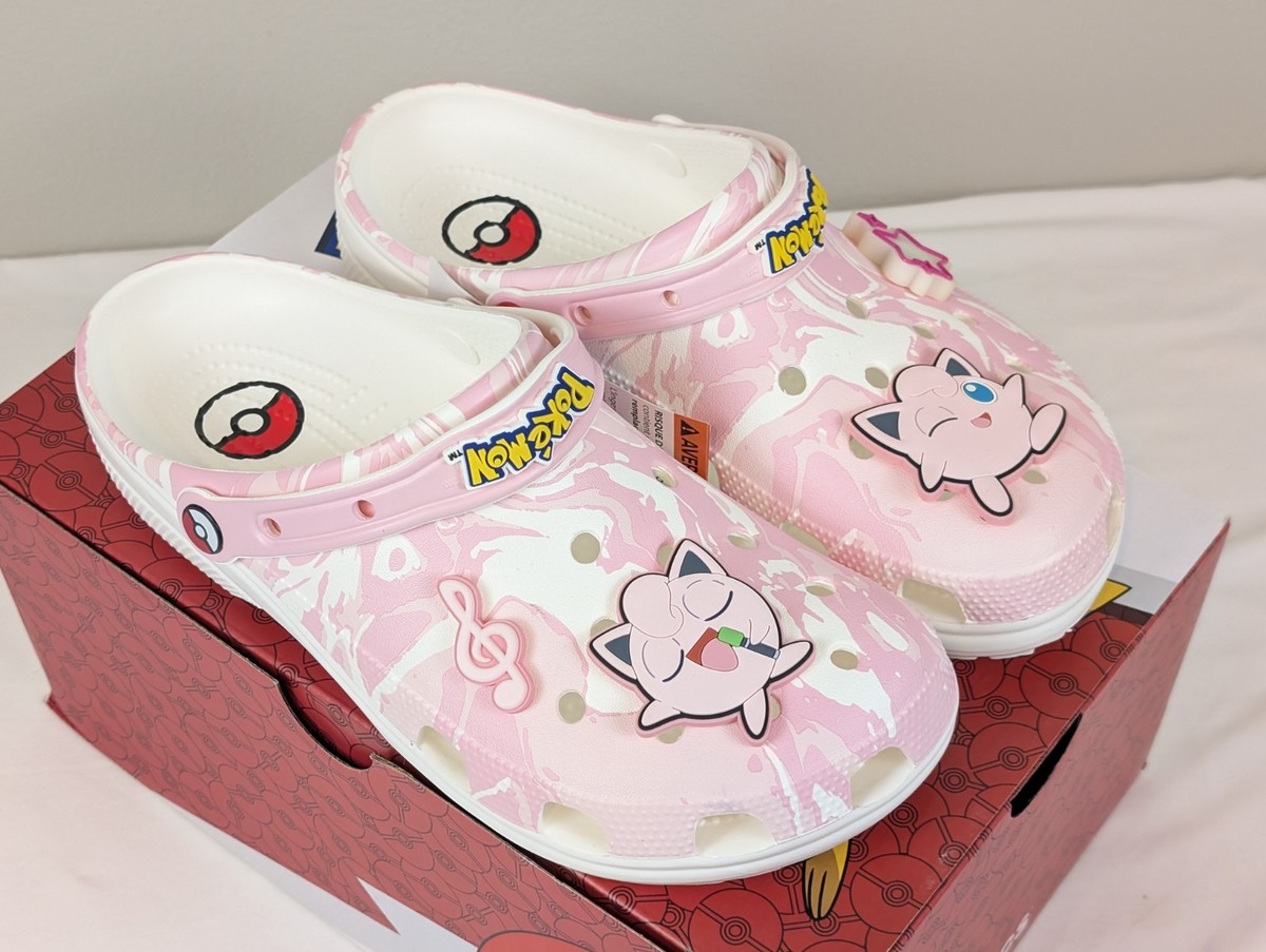 Crocs Pokémon Jigglypuff Classic Clog Light-Up Star M10 W12 