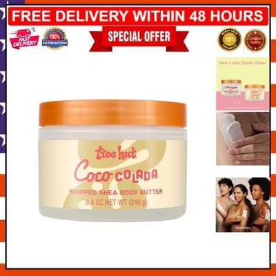 Luxurious Coco Colada Whipped Shea Body Butter - 8.4oz for Silk Soft Skin