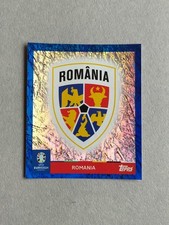 UEFA Euro 2024 Germany - Romania - Club Logo - Parallel Blue - Topps - Rare