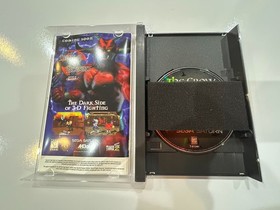 The Crow: City of Angels (Sega Saturn, 1997) CIB Complete w Manual + Reg Card EX