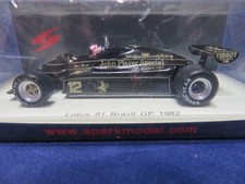 1/43 Lotus 91 Brazil GP 1982 #12 N. Mansell JPS