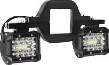 LED Work Light Pods 60W with Towing Hitch Mount Brackets