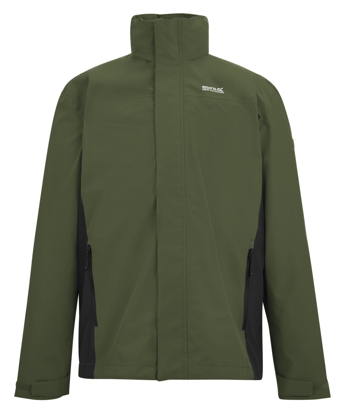 Regatta Men's Khaki Matt Ii Waterproof Shell In | : Extra Large - Image 3