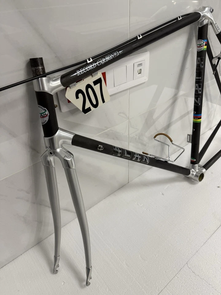 Cuadro Alan Récord Carbonio Talla 56 Equipo Teka / Campagnolo - Imagen 3 de 4