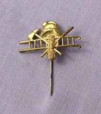 alte Anstecknadel / Zunftnadel - Feuerwehr -