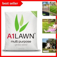 A1 Lawn Multi-Purpose Grass Seed - 5kg for 140m2, Fast-Growing & Pet Friendly 11.02 per kilo
