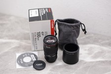 Canon 100mm F2.8 L IS USM Macro lens MINT CONDITION - uk stock