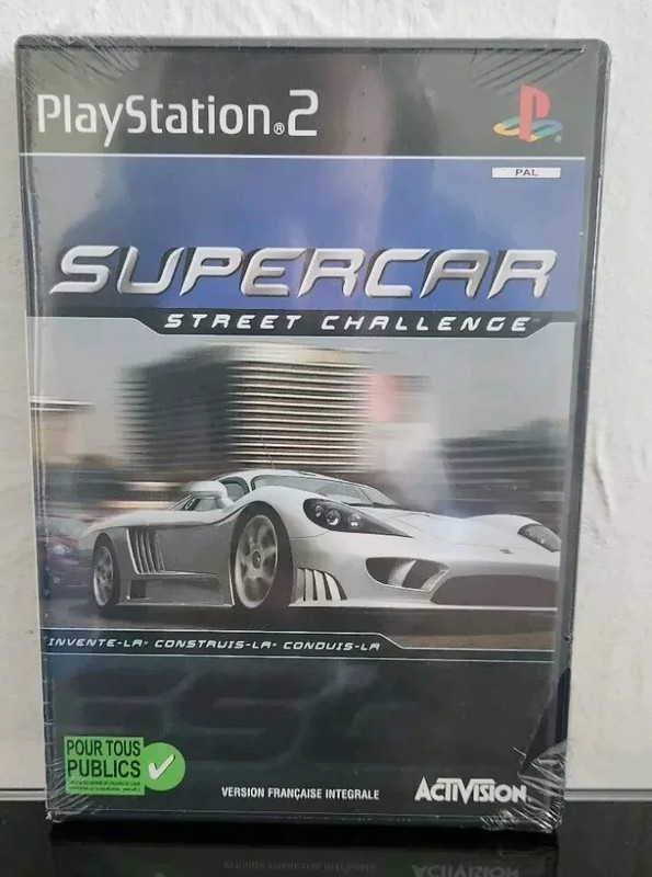 Supercar Street Challenge / Jeu Playstation 2 / PS2 / Neuf Sous Blister