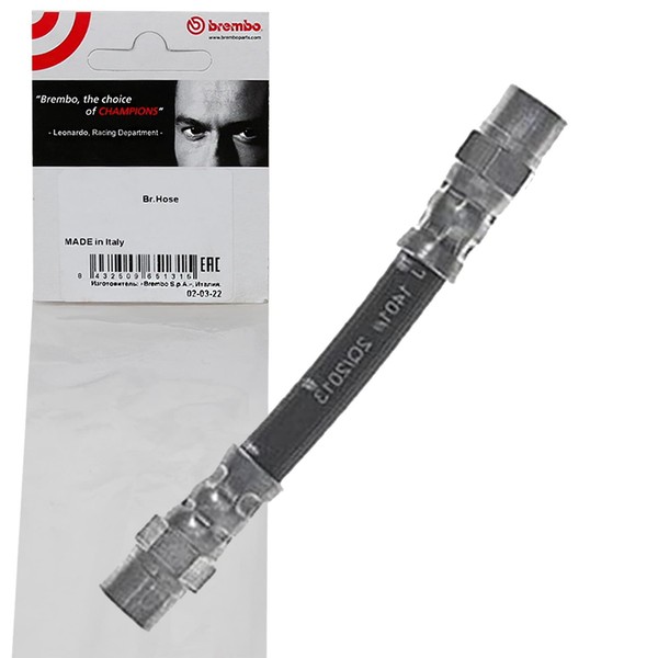 Brembo Bremsschlauch 125Mm Links Rechts Vorderachse Passend FÜR BMW 5 7 8 | T-image