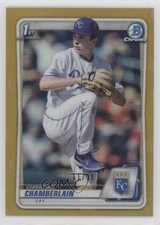 2020 Bowman Draft Chrome Gold Refractor 11/50 Christian Chamberlain #BD-84 0a98