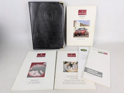 Rover 600 - 620i 620Si 623Si Betriebsanleitung Bedienungsanleitung Handbuch 1993