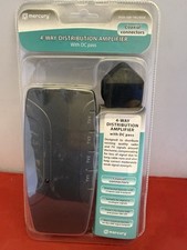 TV & Radio Amplifier 4-Way Analogue & Digital TV & FM DAB Radio (NEW)