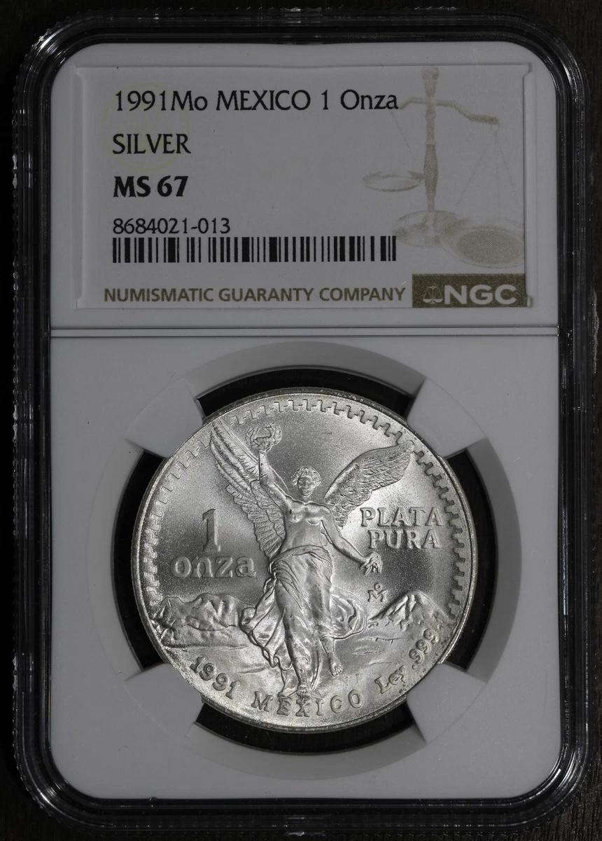 Mexican Libertad MS 67 Silver Bullion Coins for sale | eBay