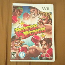 XS Games Power Punch Nintendo Wii Boxing Fighting T 2010 NTSC-U/C Manual