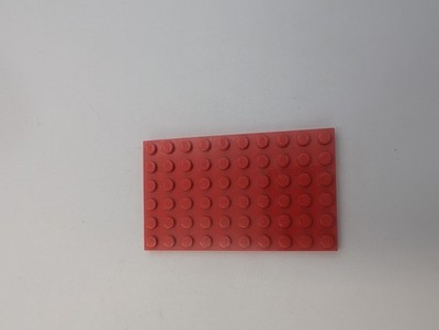 1x LEGO Platte Bauplatte 6x10 flach 3033 Rot