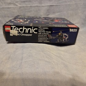 Vintage Lego Technic Airport 8825 -  NIGHT CHOPPER - Complete w/ Manual and Box