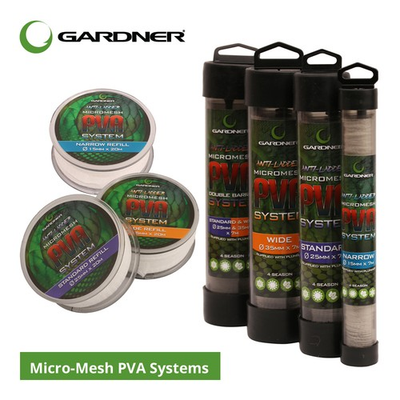 #ad Gardner Tackle Micro Mesh PVA Systems amp; Refills Carp Barbel Coarse Fishing GBP 18.49